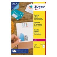 Avery L4611-25 self-adhesive label Rectangle Permanent White 50 pc(s)