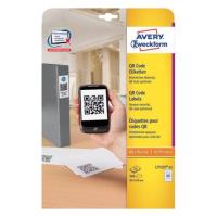 Avery L7121-25 self-adhesive label Square Permanent White 500 pc(s)