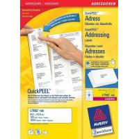 Avery L7162-100 addressing label White