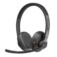 Axtel Pro BT duo Headset Wireless Head-band Office/Call center USB Type-C Bluetooth Black, Orange