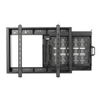 B-Tech Flat Screen Wall Mount with Slide-Out AV Storage Tray (VESA 600 x 400), view image 2 of 8