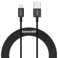 Baseus CABLE USB TO USB-C 2M/BLACK CATYS-A01 USB cable USB A USB C/Lightning, view image 2 of 2