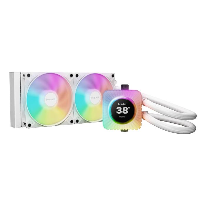 be quiet! Light Loop IO LCD 240 mm White