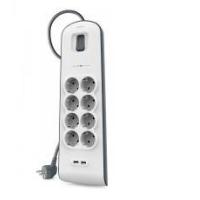 Belkin BSV804VF2M 8AC outlet(s) 2m White surge protector