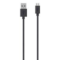 Belkin USB A - Micro-USB, 2m 2m USB A Micro-USB B Male Male Black USB cable