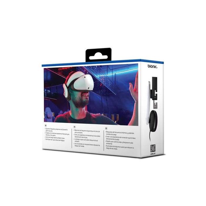 BIONIK Mantis Pro Headphones Wired Head-band Gaming Black, White — image 3 of 6