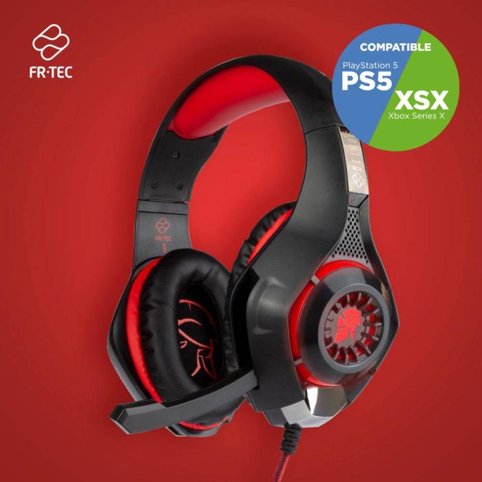 Blade FT2005 headphones/headset Wired Head-band Gaming Black, Red — image 5 of 6