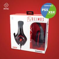 Blade FT2005 headphones/headset Wired Head-band Gaming Black, Red, view image 6 of 6