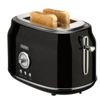 Bourgini RETRO 6 2 slice(s) 815 W Black