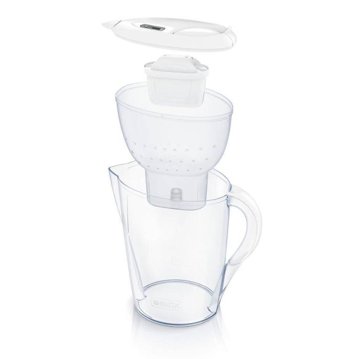 Brita Marella Dispenser water filter 2.4 L Transparent, White — image 3 of 14