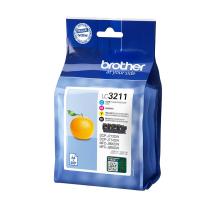 Brother LC3211VAL ink cartridge 4 pc(s) Original Standard Yield Black, Cyan, Magenta, Yellow