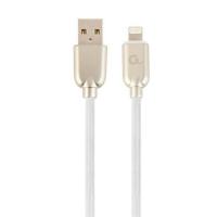 Cablexpert CC-USB2R-AMLM-1M-W lightning cable White