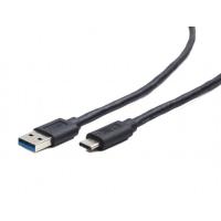 Cablexpert CCP-USB3-AMCM-0.1M USB cable USB 3.2 Gen 1 (3.1 Gen 1) USB A USB C Black