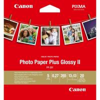 Canon PP-201 Glossy II Photo Paper Plus 5x5'' - 20 Sheets
