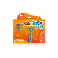 Carioca Teddy Marker 1+ felt pen Extra Bold Multicolour 6 pc(s)