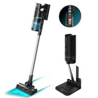 Cecotec Conga Rockstar 10000 Nebula Station 2-in-1 stick vacuum AC Dry Bagless 3 L 450 W Black, Stainless steel