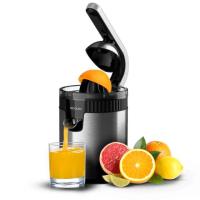 Cecotec Xqueeze RetroJuice 600 Steel Centrifugal juicer 600 W Black, Metallic