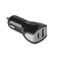 Celly CCTYPECUSBBK mobile device charger Universal Black Cigar lighter Auto