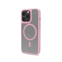 Celly Magmatt mobile phone case 15.5 cm (6.1'') Cover Pink, Transparent