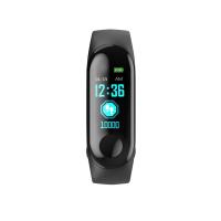 Celly TRAINERBANDBK smartwatch / sport watch 2.44 cm (0.96'') LCD Digital Touchscreen Black