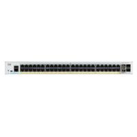 Cisco Catalyst 1000-48P-4G-L Network Switch, 48 Gigabit Ethernet (GbE) PoE+ Ports, 370W PoE Budget, four 1 G SFP Uplink Ports, Enhanced Limited Lifetime Warranty (C1000-48P-4G-L)