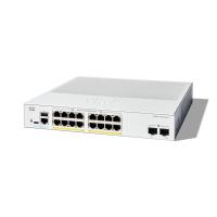 Cisco Catalyst 1200-16P-2G Smart Switch, 16 Port GE, PoE, 2x1GE SFP, Limited Lifetime Protection (C1200-16P-2G)