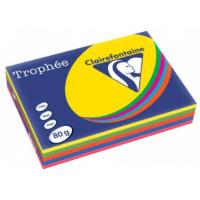 Clairefontaine 1708C printing paper A3 (297x420 mm) 500 sheets Blue, Green, Orange, Pink, Yellow