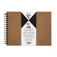 Clairefontaine 95431C photo album Brown 40 sheets Spiral binding