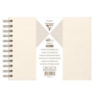 Clairefontaine 95435C photo album Ivory 40 sheets Spiral binding