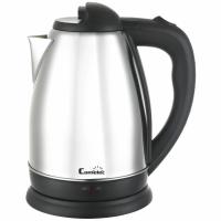 Comelec WK7314 electric kettle 1.8 L 1800 W Black, Stainless steel