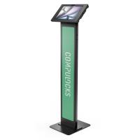 Compulocks iPad Air M2 11'' (2024), Apex Enclosure Brandable Floor Stand - Black