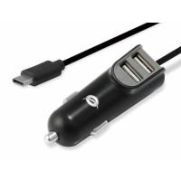 Conceptronic CARDEN05B mobile device charger Universal Black Cigar lighter Auto