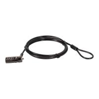 Conceptronic CUSTODIO01BN Combination Laptop Lock, Nano Security Slot, 1.8m