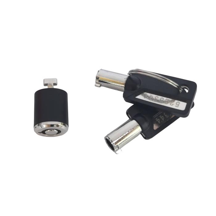 Conceptronic CUSTODIO03BSM Keyed Chassis Lock, Standard Security Slot, Master Keyed Compatible — image 10 of 18