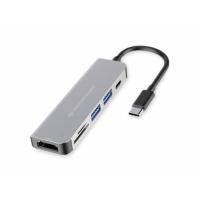 Conceptronic DONN02G laptop dock/port replicator USB 3.2 Gen 1 (3.1 Gen 1) Type-C Aluminium