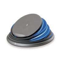 Conceptronic GORGON Wireless Charger, 10W, foldable stand, LED, grey