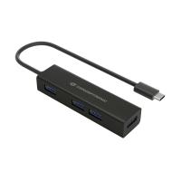 Conceptronic HUBBIES USB-C to 4-Port USB 3.0 Hub