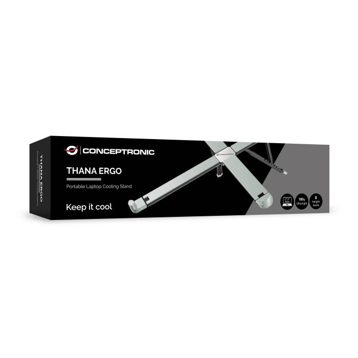 Conceptronic THANA11G ERGO Portable Laptop Cooling Stand — image 5 of 16