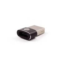 CoolBox COO-ADAPCUC2A cable gender changer USB A USB C Black