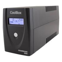 CoolBox Guardian 3 800VA/480W uninterruptible power supply (UPS) 0.8 kVA 2 AC outlet(s)