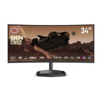 Cooler Master Gaming GM34-CWQ2 LED display 86.4 cm (34'') 3440 x 1440 pixels UltraWide Quad HD Black