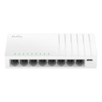 Cudy 8-Port Gigabit Switch with USB-C Power Input, GS108U 2.0 Unmanaged Gigabit Ethernet (10/100/1000) White