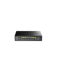 Cudy GS1010PE network switch Gigabit Ethernet (10/100/1000) Power over Ethernet (PoE) Black