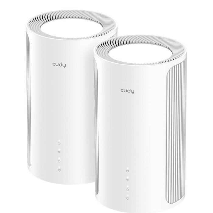 Cudy M11000 Tri-band (2.4 GHz / 5 GHz / 6 GHz) Wi-Fi 7 (802.11be) White 4 Internal — image 3 of 4