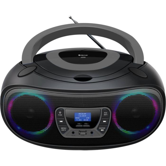 Denver TDB-212GR Grey Personal CD player — image 2 of 2