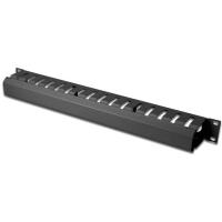 Digitus Cable Management Panel with detachable cover for 483 mm (19“) cabinets, 1U