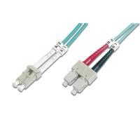 Digitus Fiber Optic Multimode Patch Cord, OM 3, LC / SC