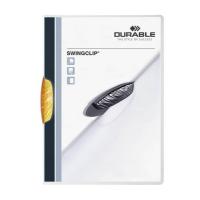 Durable Swingclip report cover Orange
