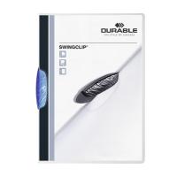 Durable Swingclip report cover Plastic Blue