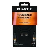 Duracell DRU5020A USB cable 2 m USB C Black, view image 2 of 4